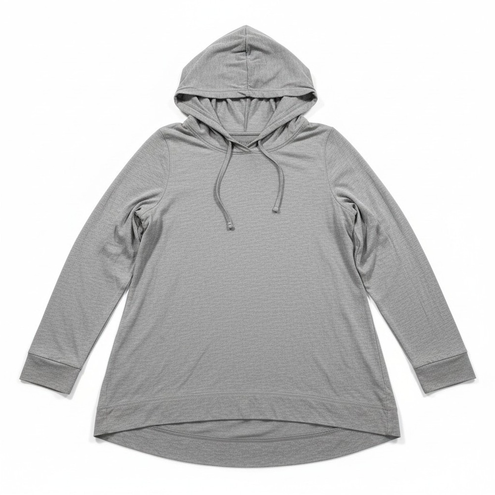Old Navy Active XXL Tall Heather Gray Pullover Hoodie Sweatshirt Athleisure